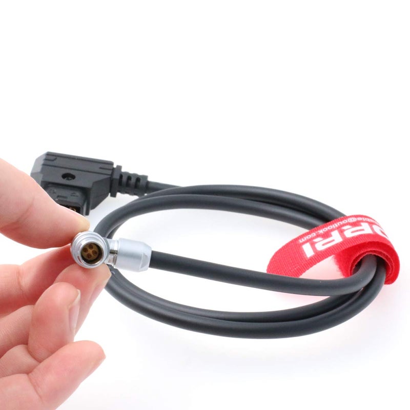 DRRI Rotating 0B 4 Pin to D-tap Power Cable for Zacuto Kameleon Electronic viewfinder - Image 3